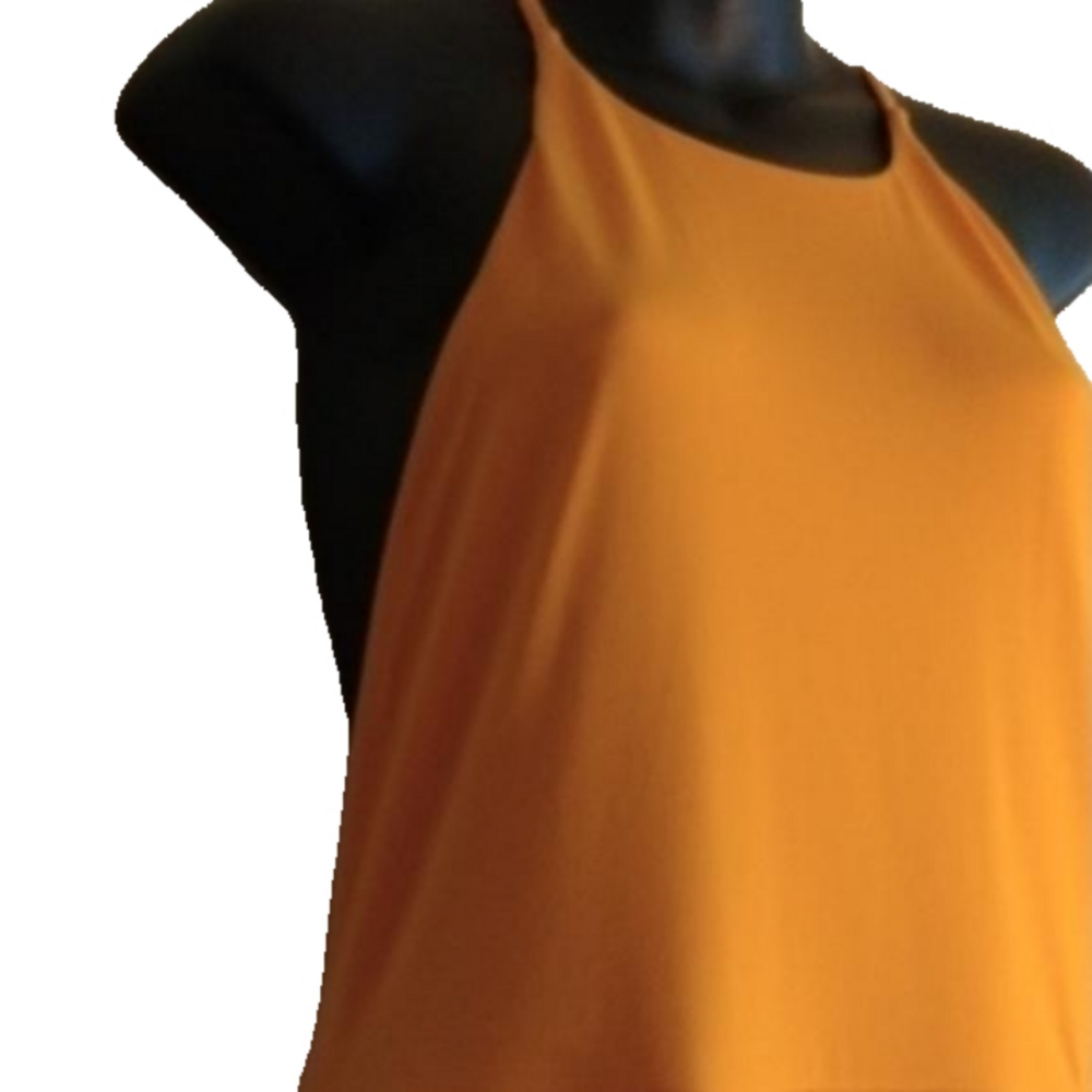 Express golden yellow maxi dress. Size medium. Beautiful color for Summer. - Picture 5 of 11